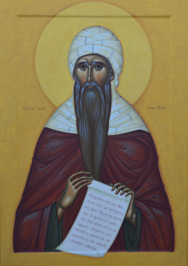Icoana Sfântului Cuvios Isaac Sirul