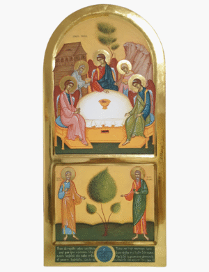Sfânta Treime, Sfinții Apostoli Petru și Andrei